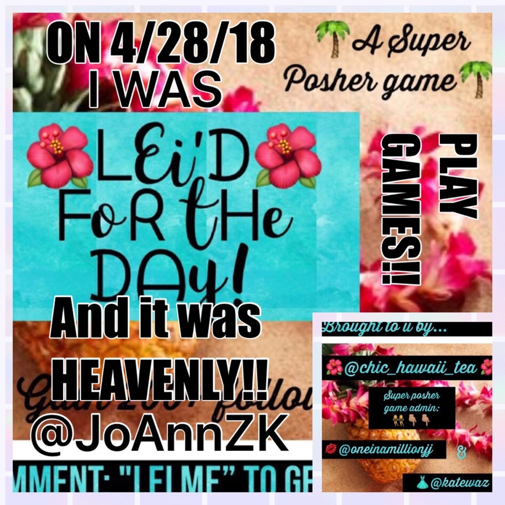 🌺🌴Play to get LEI’d!!🌴🌺 NEED I SAY MORE?